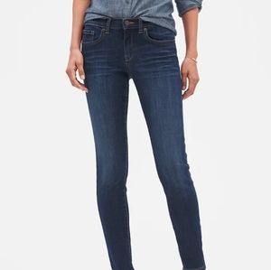 Banana republic medium wash skinny jeans